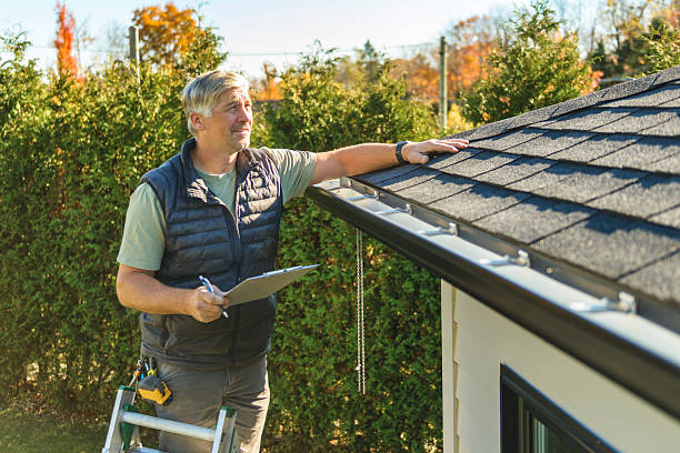 Professional Roofing technician working in Golf, IL